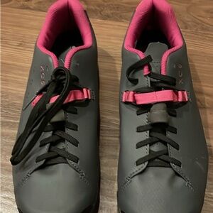 Shimano Women's XC5 Black and Pink Cycling Shoes